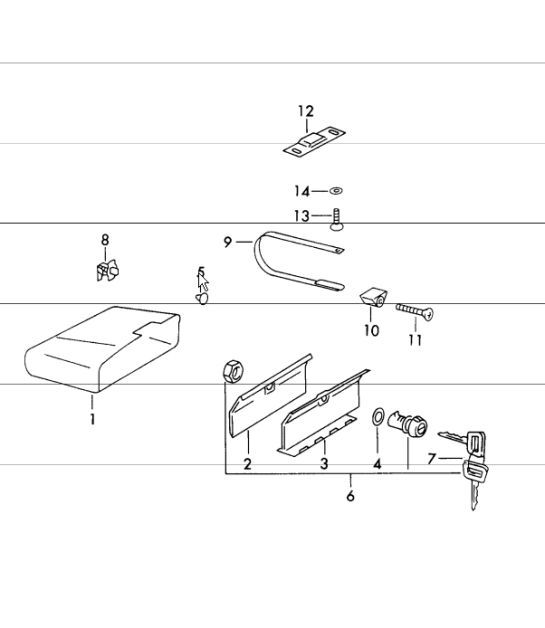 Diagram 809-10 Porsche 997 (911) MK2 2009-2012 Carrozzeria