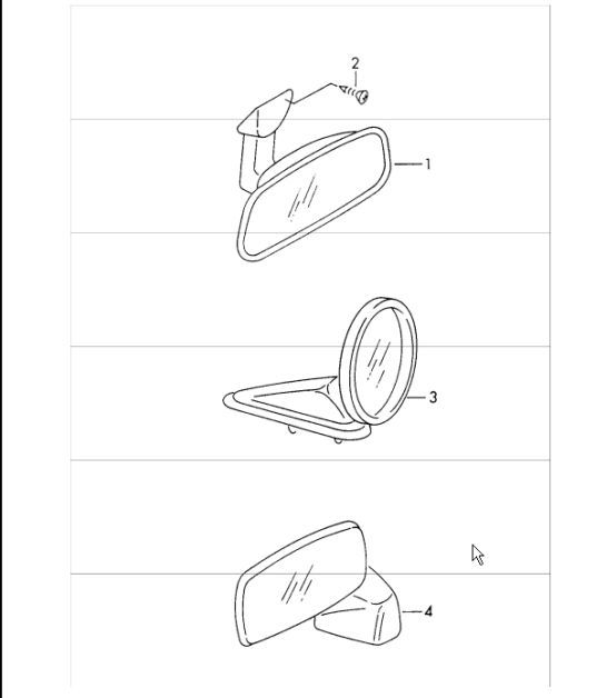 Diagram 809-20 Porsche 958 Cayenne Turbo V8 4.8L Petrol 500HP 2010-17 Body
