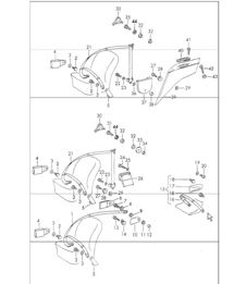Seat belt 911 1970-73