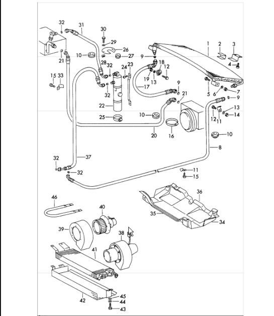 Diagram 813-65 Porsche 991 GT3 3.8L (475 ch) Carrosserie