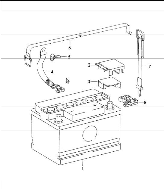 Diagram 902-00 Porsche Cayman 987C/981C (2005-2016) Equipo eléctrico