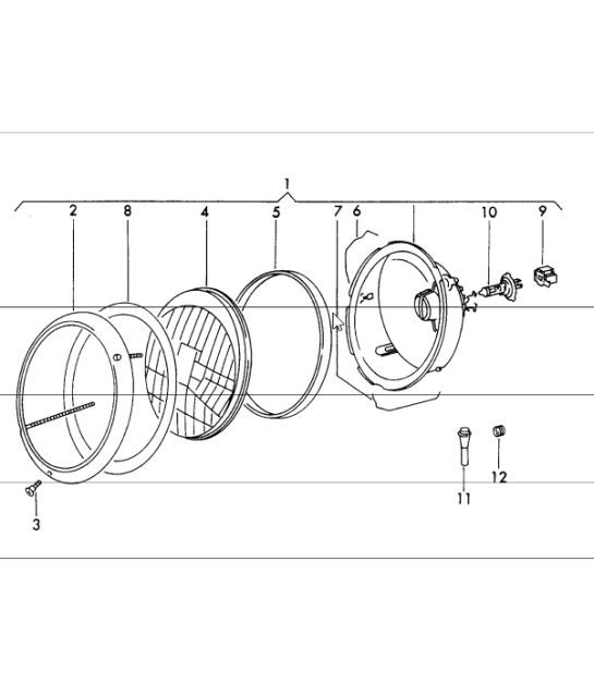 Diagram 905-05 Porsche 991 Carrera C2S 3.8L（400马力） 电子设备