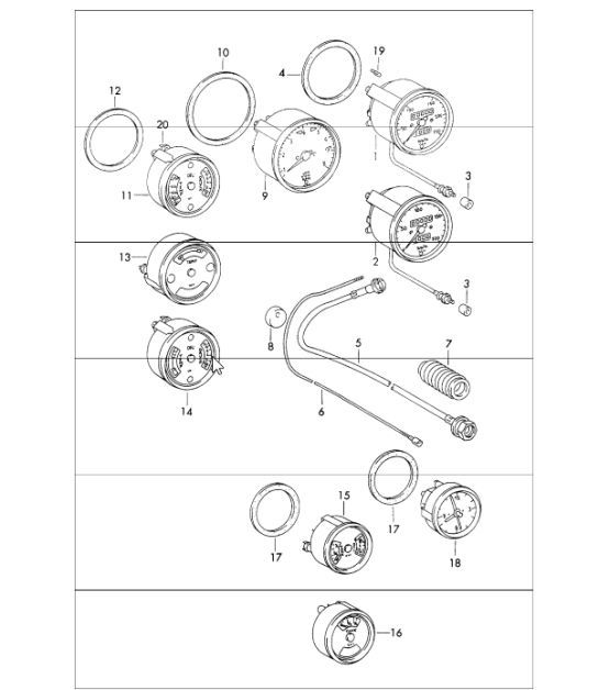 Diagram 906-00 Porsche Taycan Turbo 