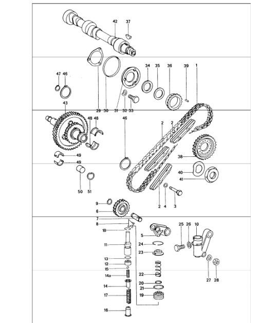 Diagram 103-15 Porsche Macan GTS Gasolina 3.0L V6 360 CV Motor