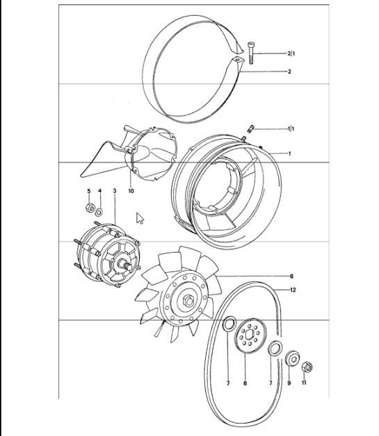 Diagram 105-00 Porsche Taycan 4S 
