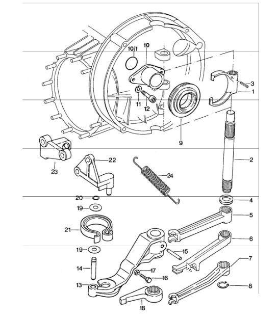 Diagram 301-05 Porsche 993（911）C2S 1994-97 传播