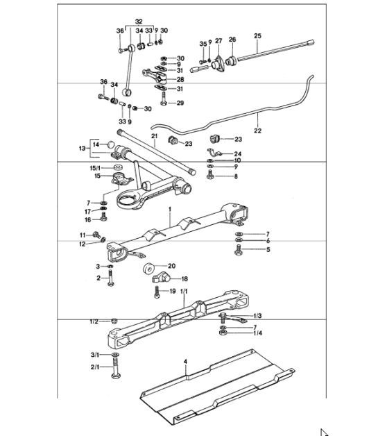 Diagram 401-00 Porsche 918 Spyder 2014-2015 