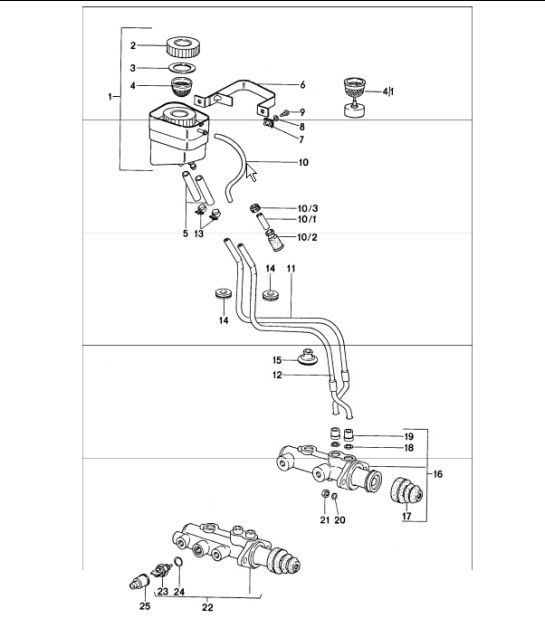 Diagram 604-00 Porsche 开曼718C(982C)2017>> 车轮、制动器