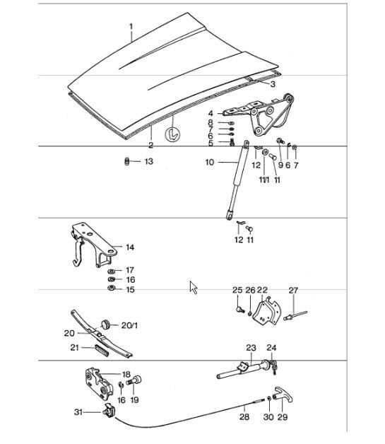 Diagram 803-00 Porsche Cayenne 9YB 2023>> 