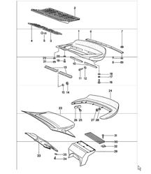 rear spoiler 911 1974-77