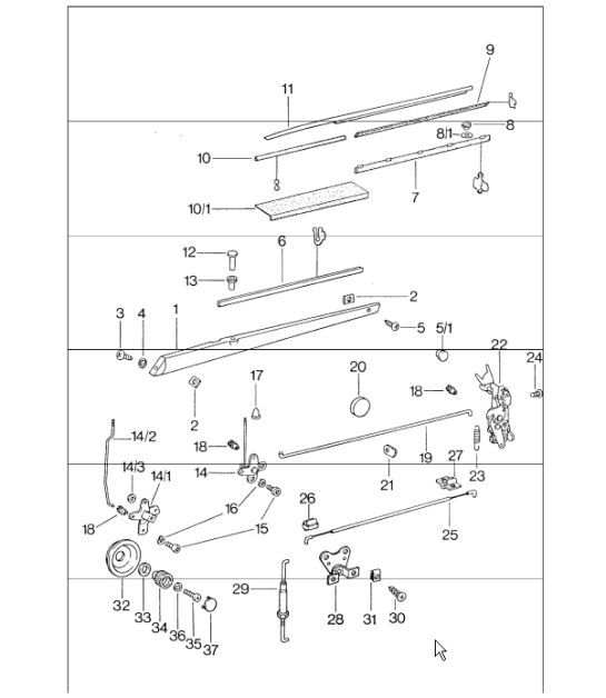Diagram 804-05 Porsche Cayman S 3.4L 987C 2005-08 Carrozzeria