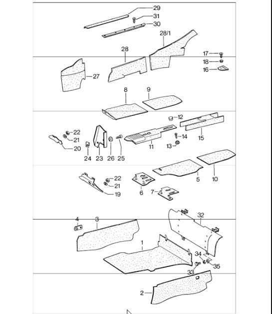 Diagram 807-00 Porsche 997 MKII GT2 RS 2011>> Carrocería