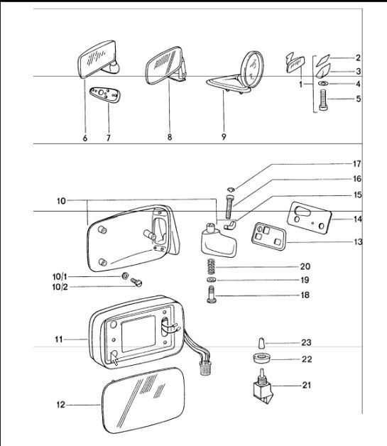 Diagram 809-10 Porsche Cayenne 9YB 2023>> 