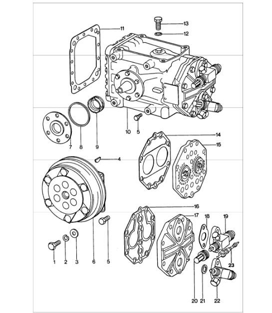 Diagram 813-40 Porsche 9YA Cayenne Coupe Turbo S E-Hybrid V8 4.0L 550Hp 2020-23 