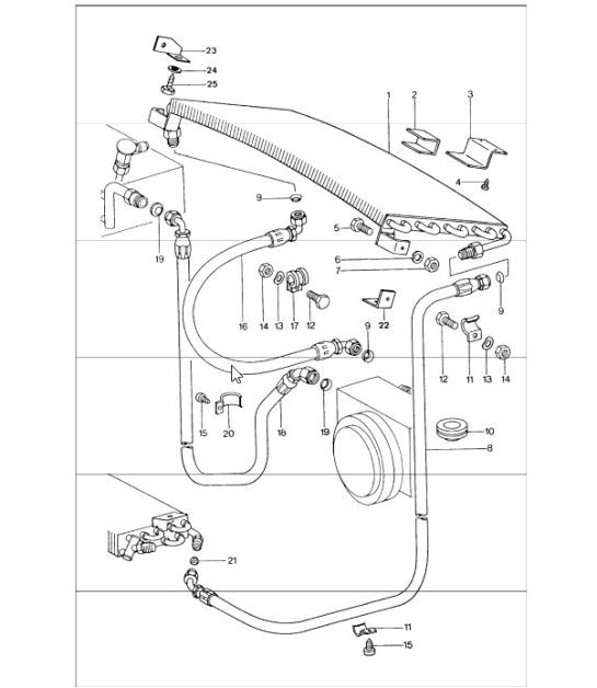 Diagram 813-60 Porsche Cayman S 3.4L 987C 2005-08 Carrocería