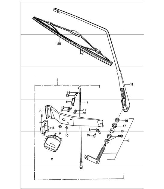 Diagram 904-05 Porsche 997 (911) MK1 2005-2008 Equipo eléctrico