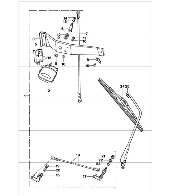 Diagram 904-10 Porsche Cayenne MK3 (958) 2010-2017 Equipo eléctrico
