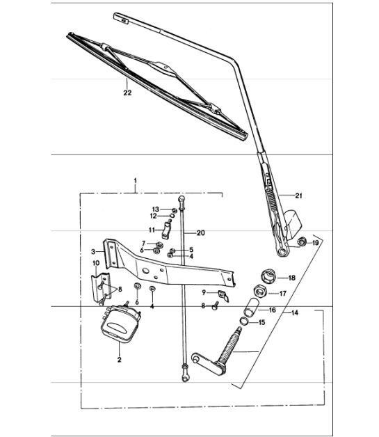 Diagram 904-15 Porsche 996 (911) (1997-2005) Equipo eléctrico