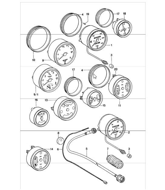 Diagram 906-00 Porsche Taycan (9J1) MK2 2024>> 