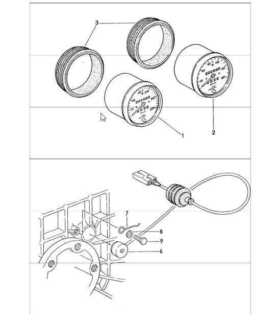 Diagram 906-05 Porsche 991 Cabriolé 2S 3.0L (420 CV) Equipo eléctrico