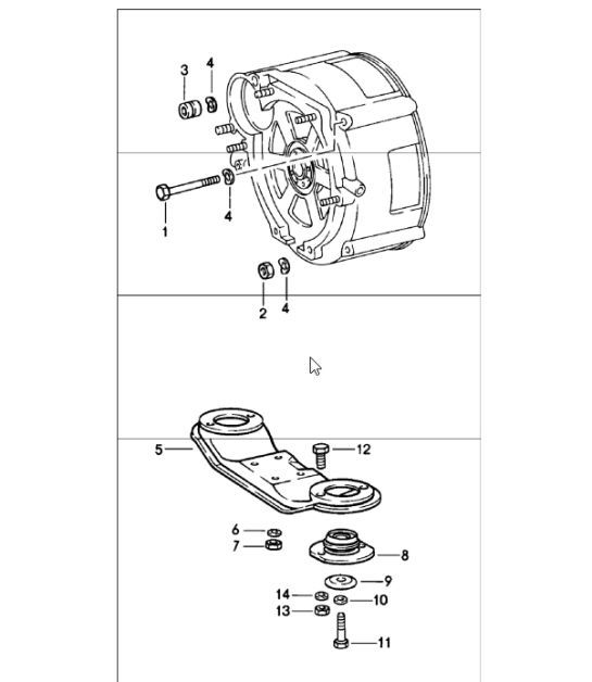 Diagram 312-00 Porsche 968 (1992-1995) Transmission