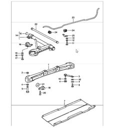 front axle stabiliser 911 1978-83