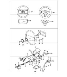 accessori sterzo superiore 911 1978-83