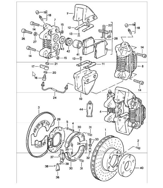 Diagram 603-05 Porsche Cayenne E-Híbrido V6 3.0L 470Hp 