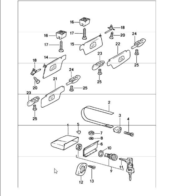 Diagram 809-05 Porsche Taycan Turbo GT con paquete Weissach Sport Saloon 