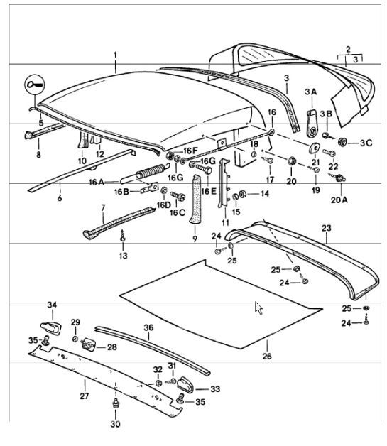 Diagram 811-15 Porsche Macan Turbo 2.9L V6 440Bhp 