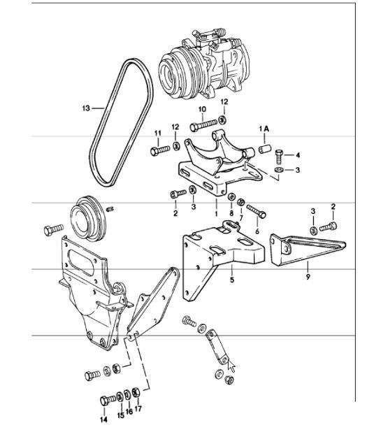 Diagram 813-35 Porsche 996 C4 3.6L 09/01-2005 Carrocería