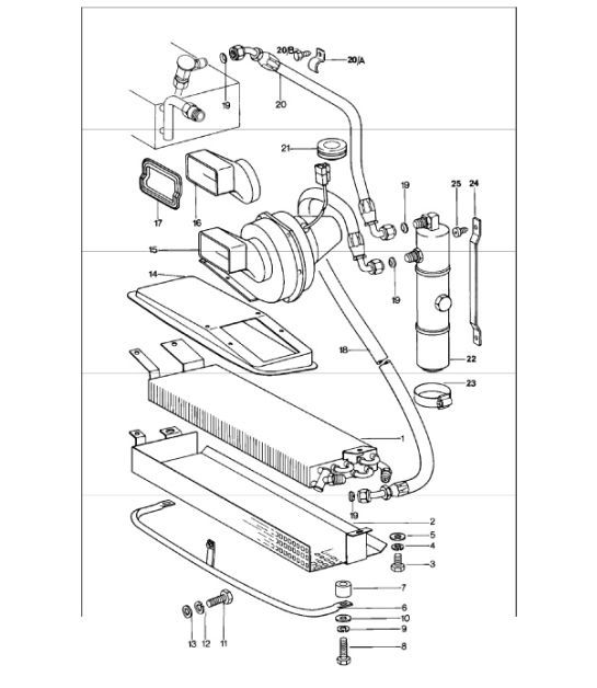 Diagram 813-45 Porsche 991 Cabriolet 2 3.0L (370 CV) Carrocería