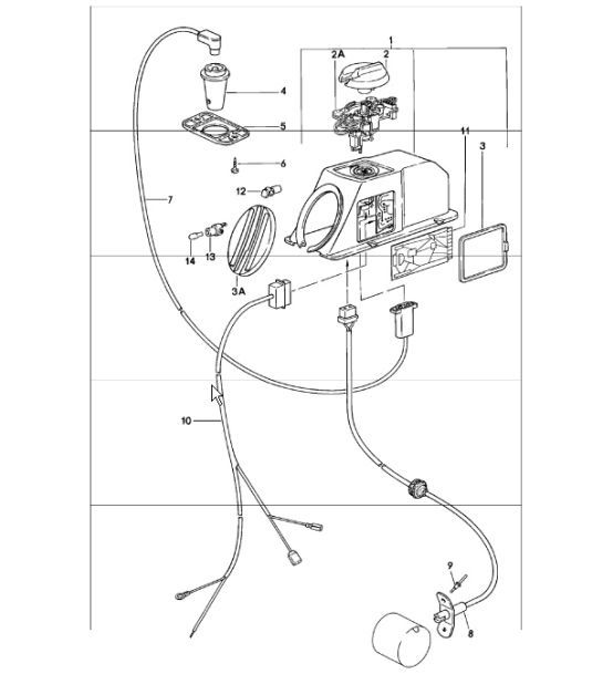 Diagram 908-00 Porsche Panamera 971 MK2 (2021-2023) 