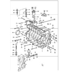 Carter motore destro 911 1984-86