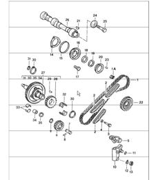 valve control right 911 1984-86