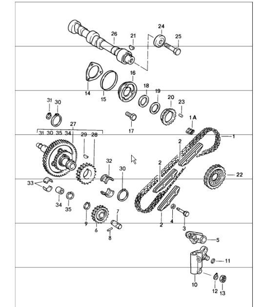 Diagram 103-15 Porsche Carrera GT 