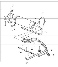 Carbon canister 911 1984-86
