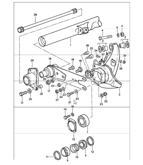 Diagram 501-00 Porsche Taycan (9J1) MK2 2024>>