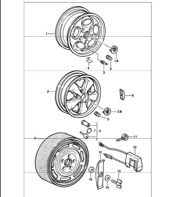 Diagram 601-00 Porsche Taycan (9J1) MK2 2024>> 