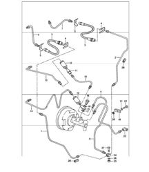 linea freno anteriore 911 1984-86
