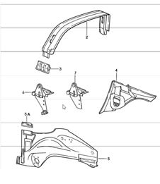 interior panelling 911 TARGA / CABRIO 1984-86