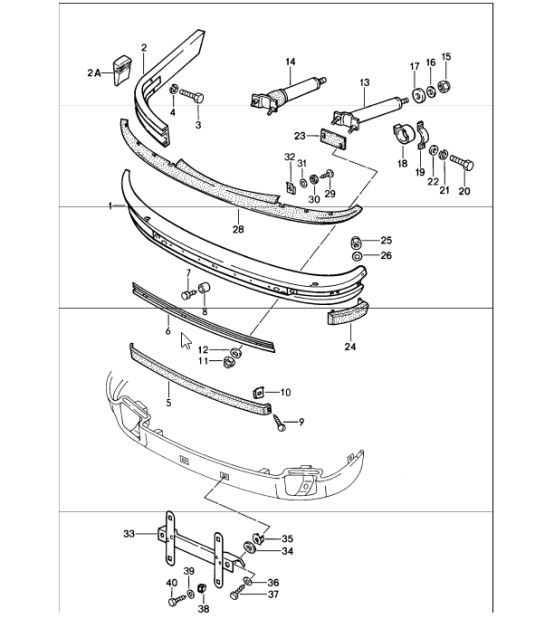 Diagram 802-00 Porsche Cayenne S V6 2.9L Petrol 440Hp 