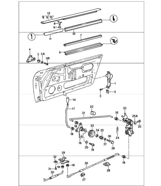 Diagram 804-05 Porsche 996 C4S 3.6L 09/01-2005 Body