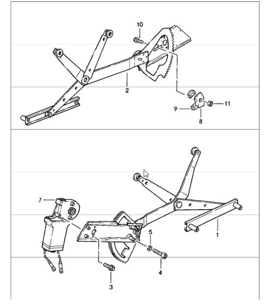 Diagram 804-10 Porsche 996 GT2 2001-05 Carrozzeria