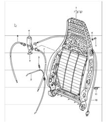 estructura de respaldo 911 1984-86