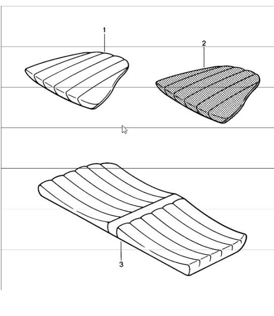 Diagram 808-56 Porsche 955 Cayenne S 4.5L V8 2003-06 Body