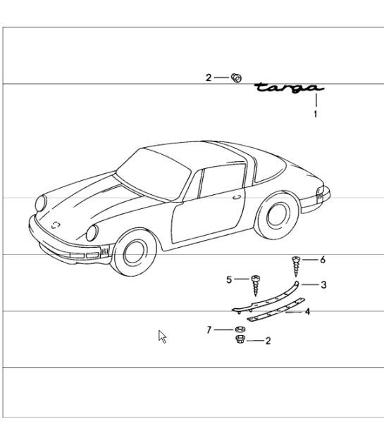 Diagram 810-05 Porsche 卡宴 Turbo 4.5L 2003>>  车身