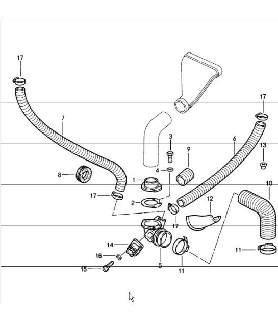 Diagram 813-11 Porsche Panamera GTS V8 4.8L Carrozzeria