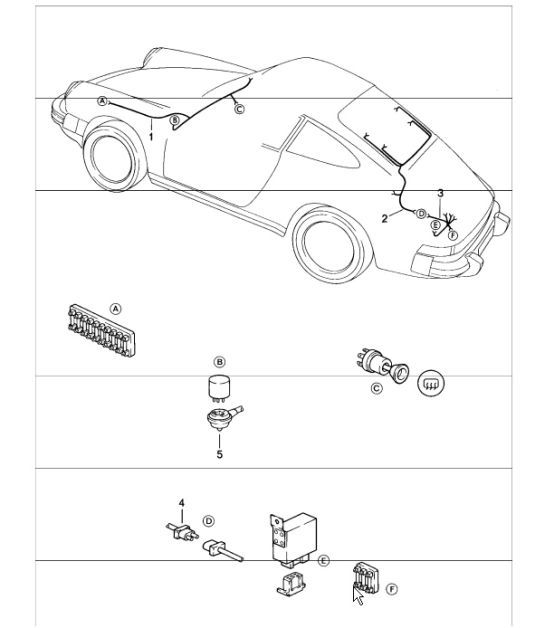 Diagram 902-16 Porsche Taycan 4 Cross Turismo 