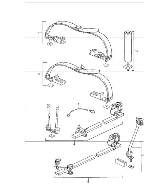 Diagram 002-06 Porsche 996 C2 3.6L 09/01-2005 Accessories & others 